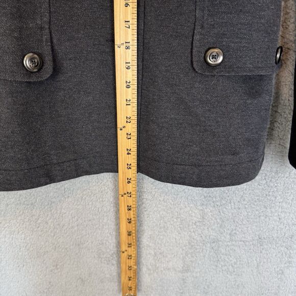 S CAbi Ponte Crew Blazer Jacket‎ Womens Small Charcoal Gray NWOT - Picture 7 of 8